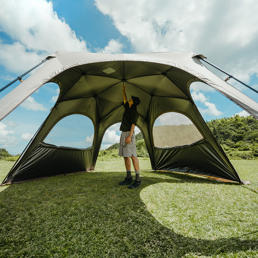 18 m² Großraum-Tarpzelt Infinite Connection