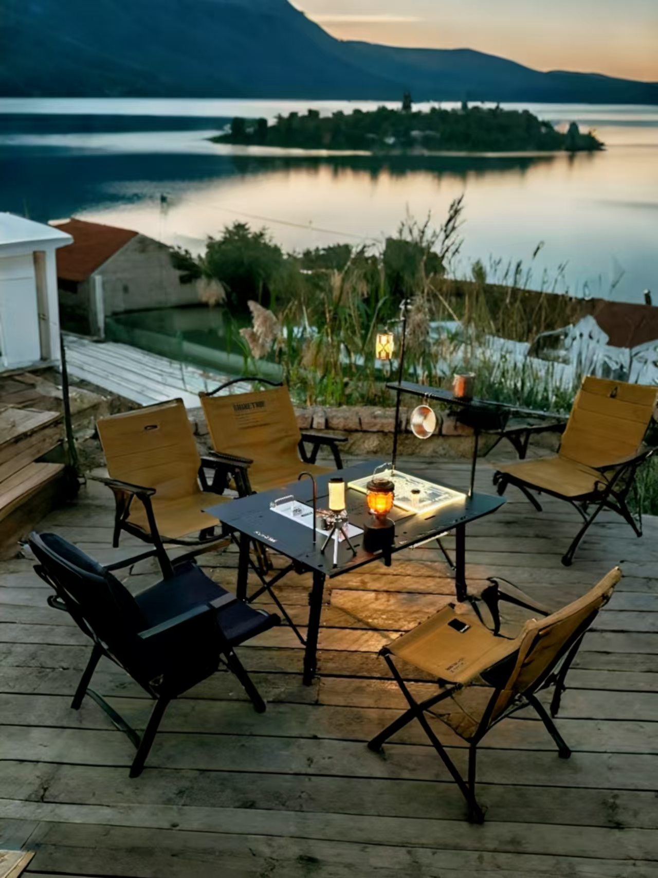 Aluminiumlegierungsrahmen IGT Tisch Küche BBQ & Camping