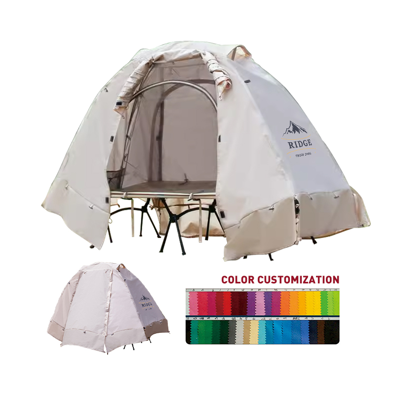 Doppellagiges aufblasbares Outdoor-Campingzelt mit Bett