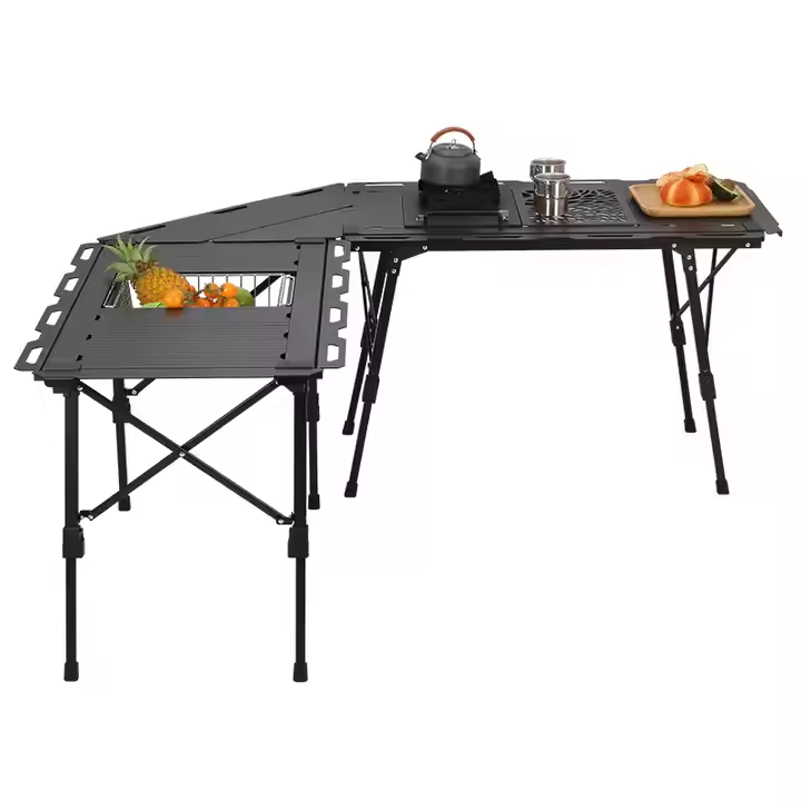 Aluminiumlegierungsrahmen IGT Tisch Küche BBQ & Camping